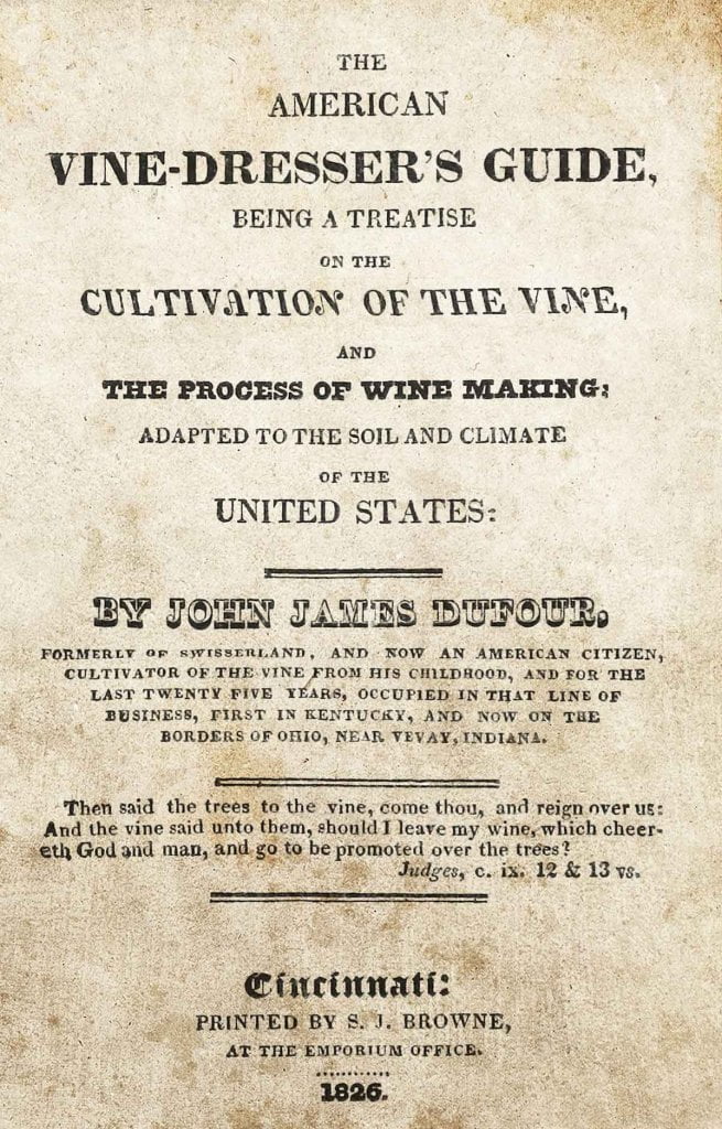 The American vine dresser's guide by John Dufour